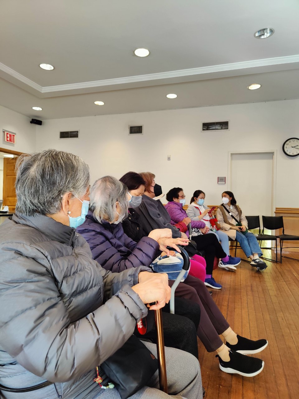 Hong Ning Housing Residents' Artwork on Display at Chatham Square